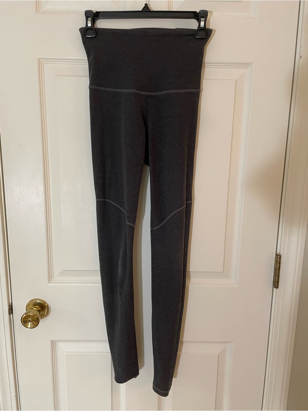manduka High-Waist Charcoal Gray Women's Leggings